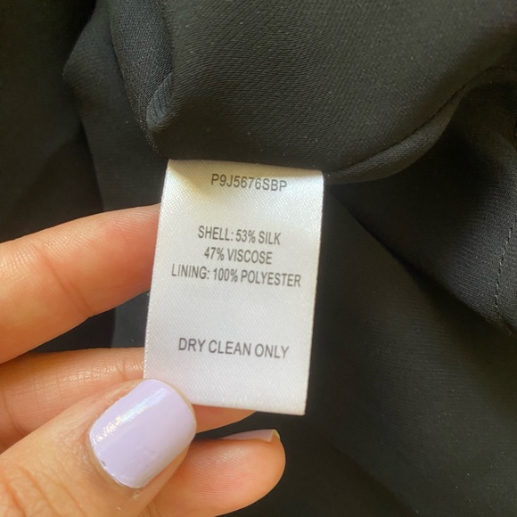 ✨ Parker Cora Silk Blend Multicolor Floral Print Long Sleeve Midi Dress ✨ - Picture 14 of 16